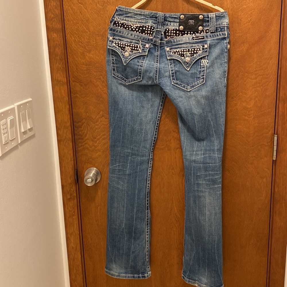 Miss me boot cut jeans size 28,